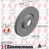 Zimmermann Brake Disc - Standard/Coated, 610372920 610372920